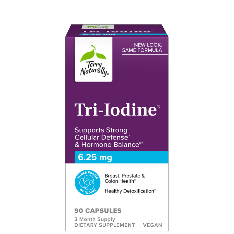 Terry Naturally Tri-Iodine 6.25 mg 90 Capsules