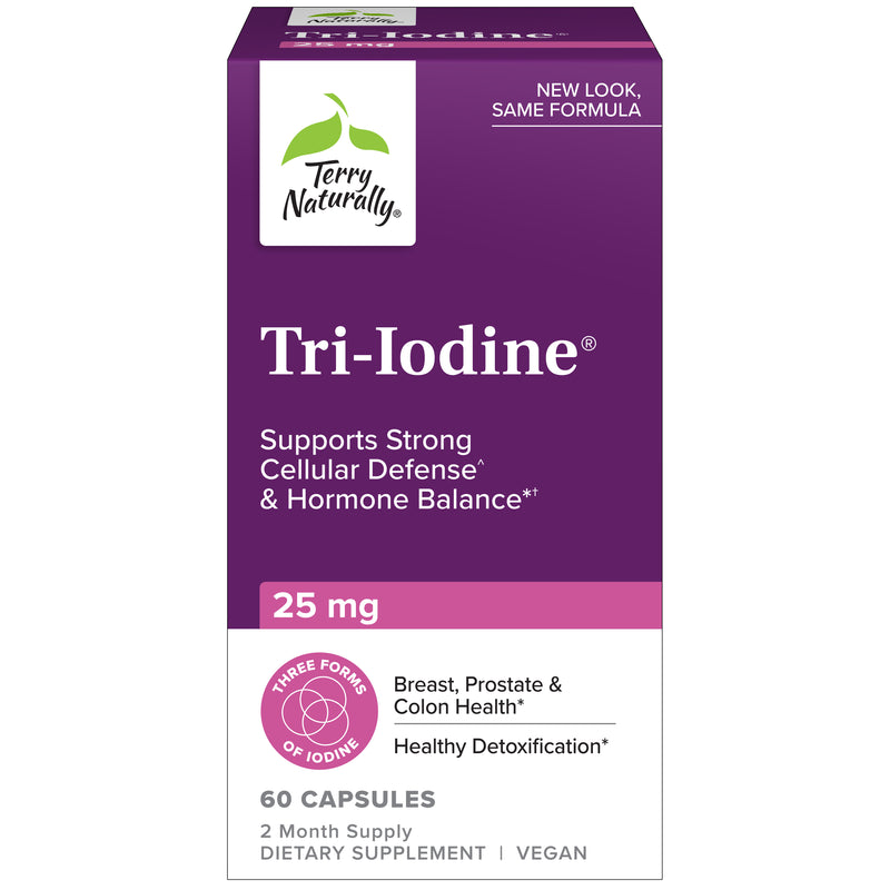 Terry Naturally Tri-Iodine 25 mg 60 Capsules