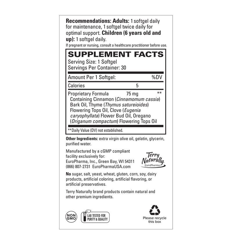 Terry Naturally Bacteril 30 Softgels