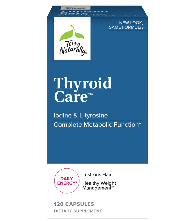 Terry Naturally Thyroid Care 120 Capsules