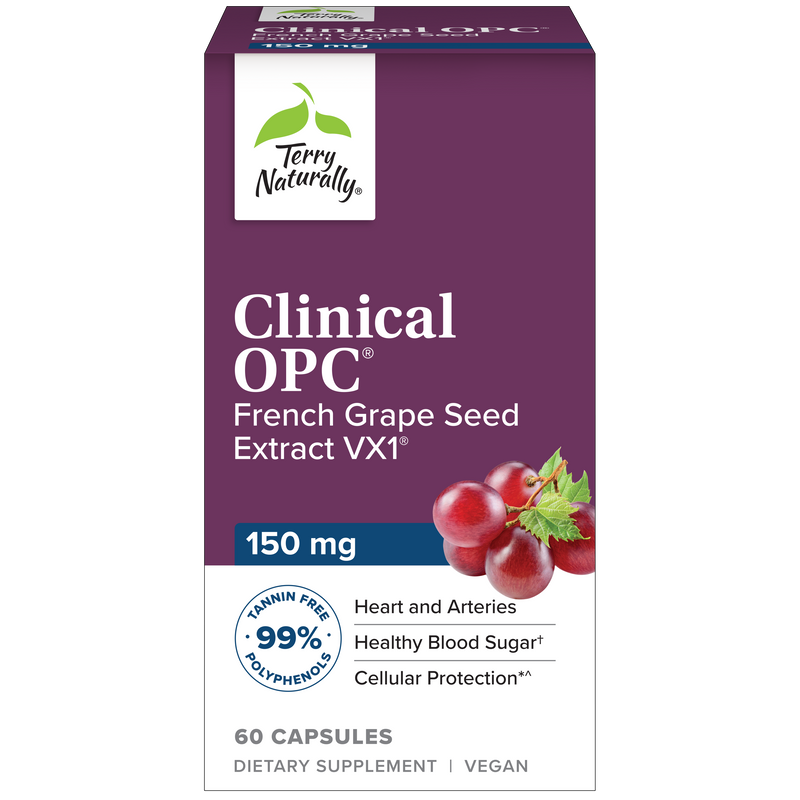 Terry Naturally Clinical OPC 150 mg 60 Capsules