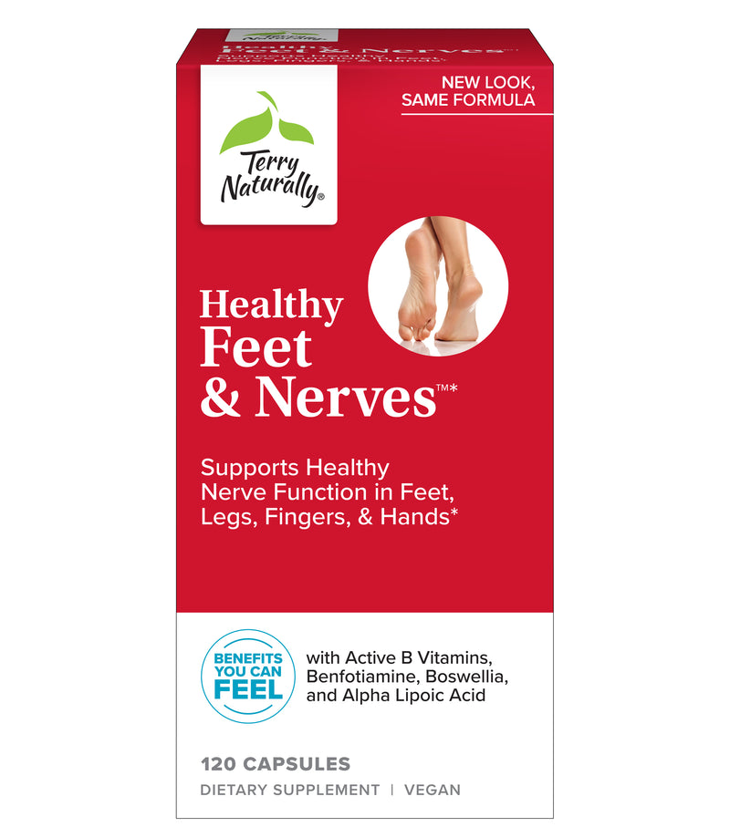 Terry Naturally Healthy Feet & Nerves 120 Capsules