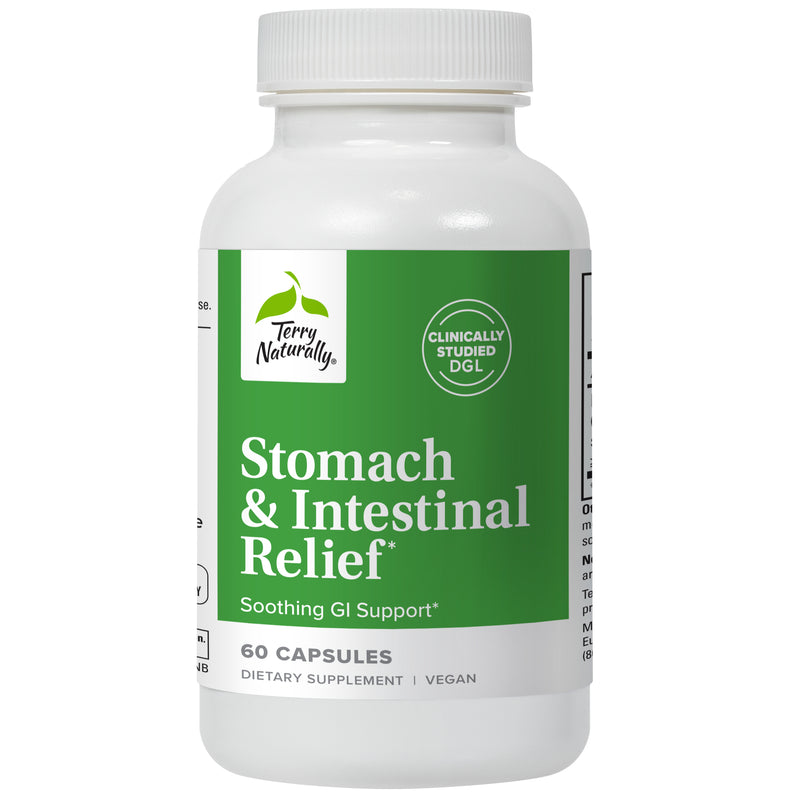 Terry Naturally Stomach & Intestinal Relief 60 Capsules