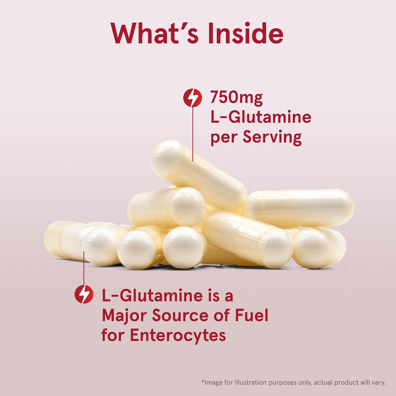 L-Glutamine 750 mg 120 Capsules