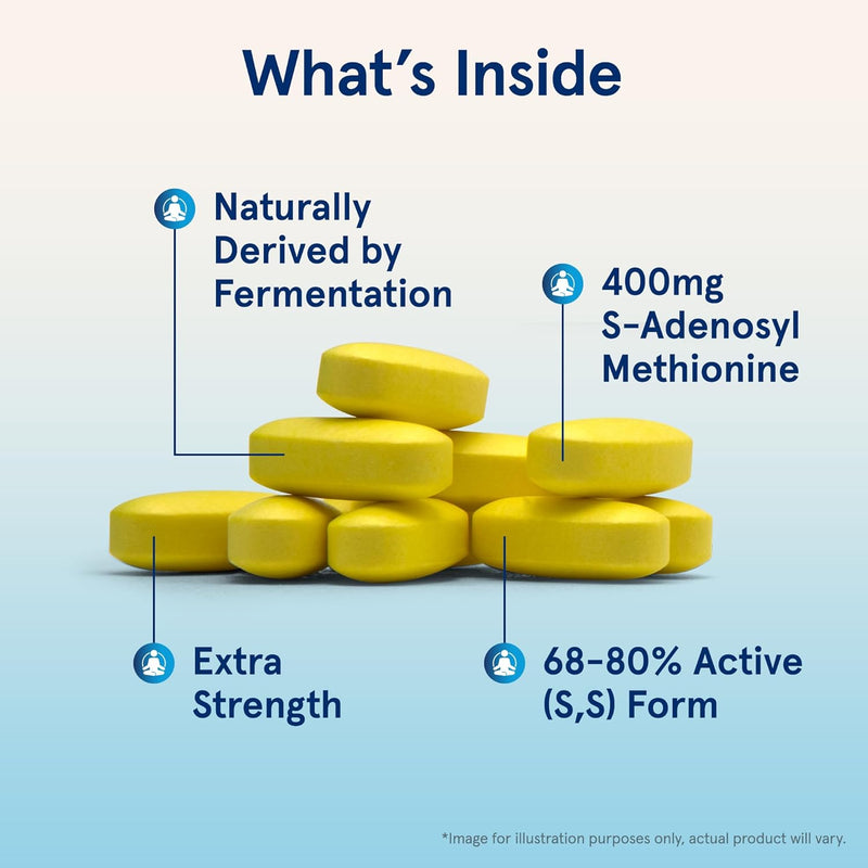 SAMe 400 mg 60 Enteric-Coated Tablets