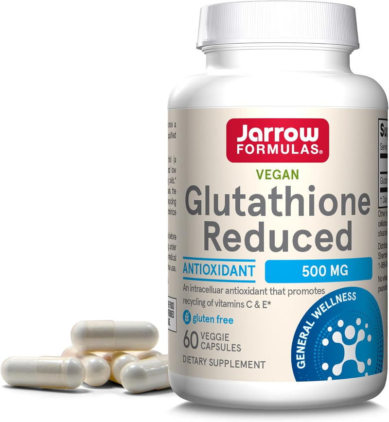 Glutathione Reduced 500 mg 60 Veggie Caps