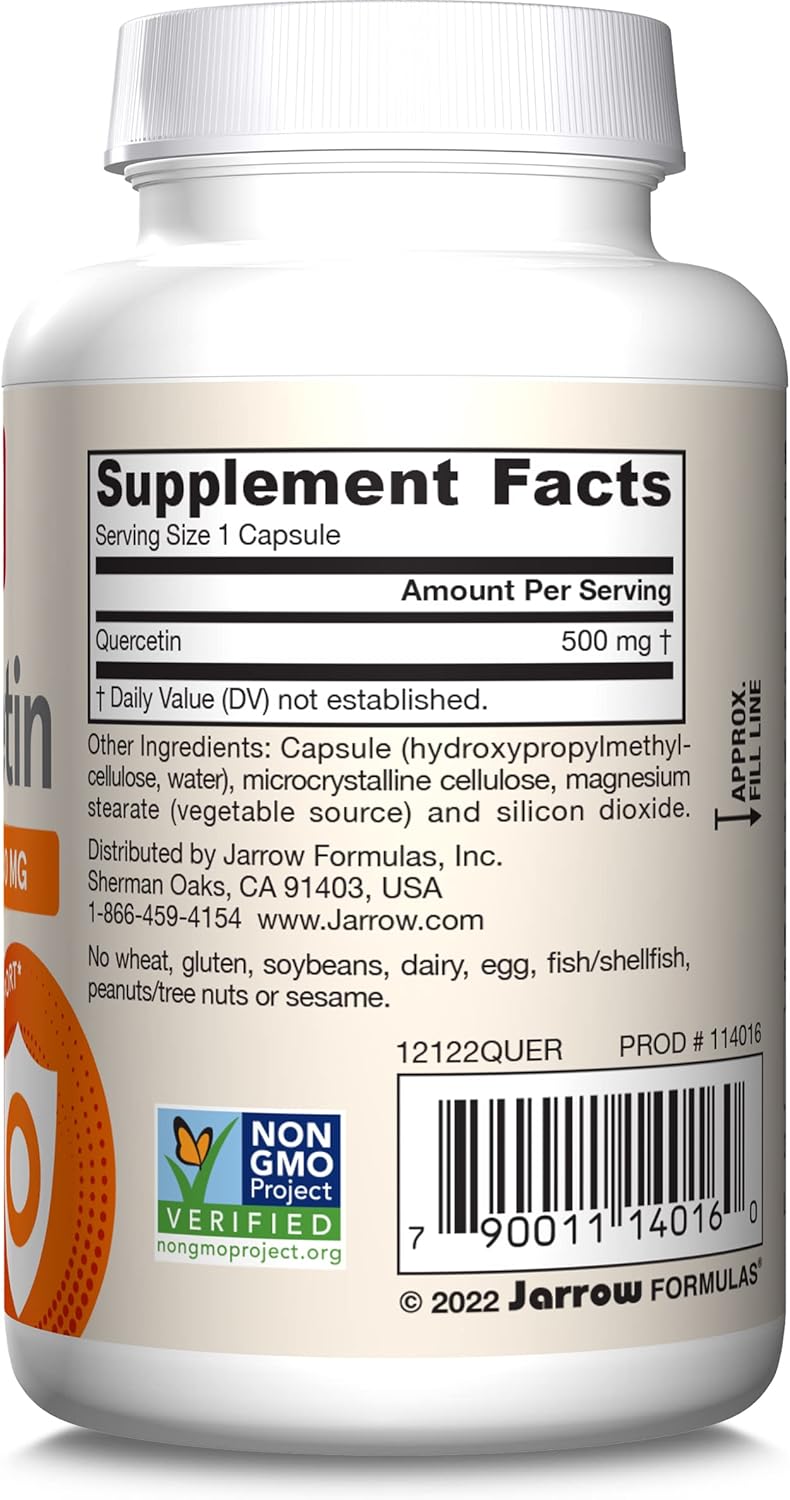 Quercetin 500 mg 100 Veggie Caps