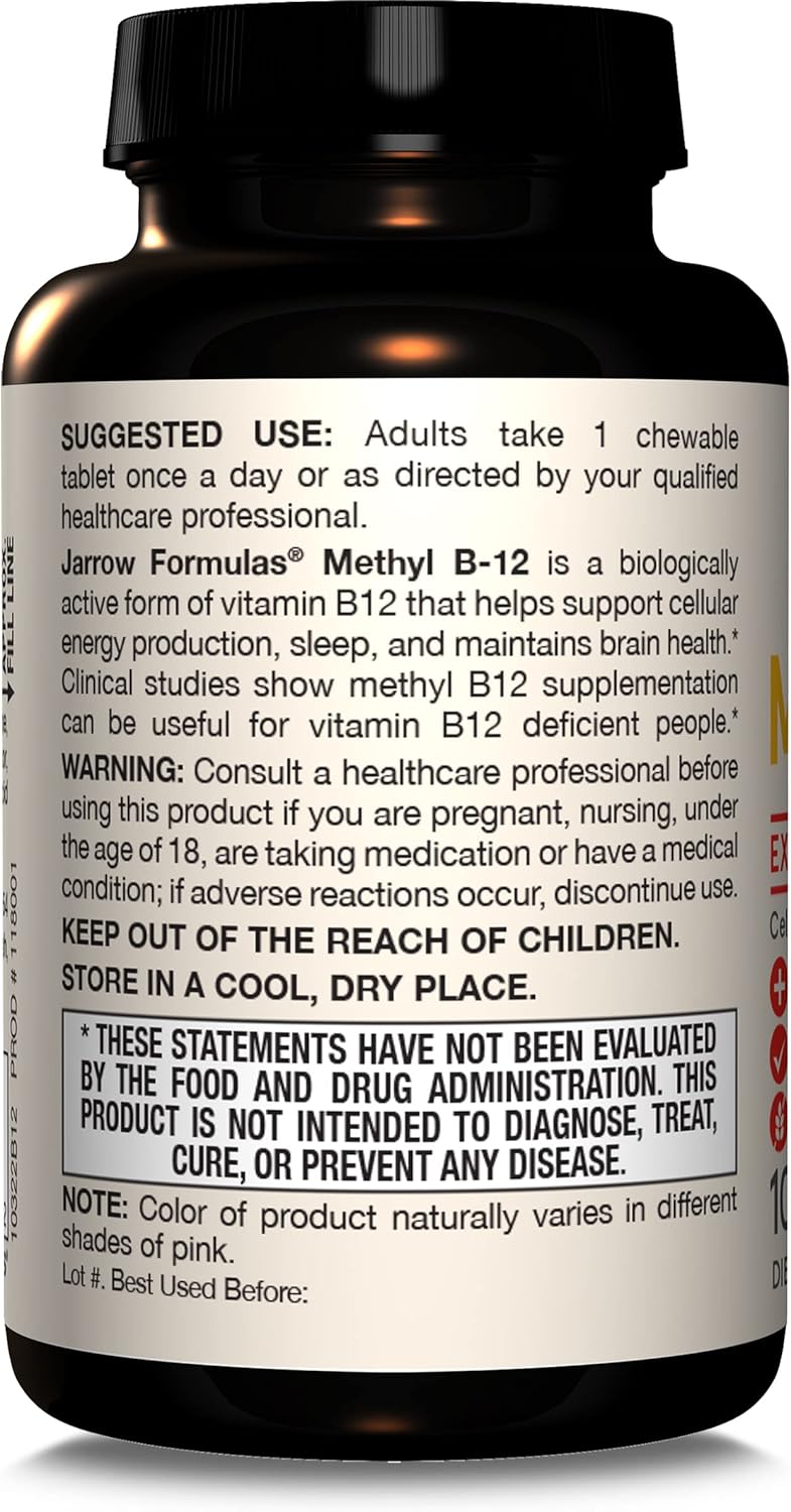 Methyl B-12 1000 mcg 100 Lozenges
