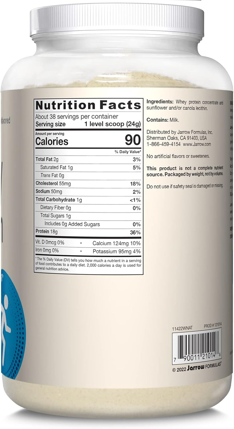 Whey Protein Unflavored 2 lbs (908 g)