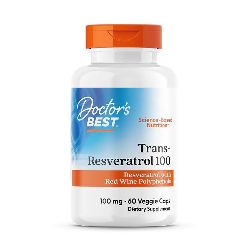 Trans-Resveratrol 100 mg 60 Veggie Caps