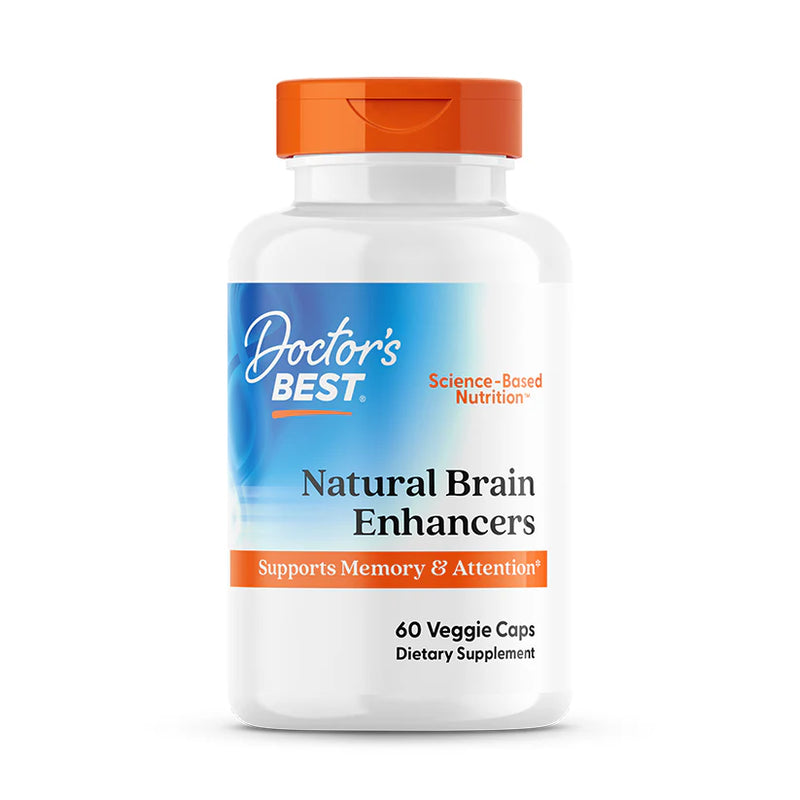 Natural Brain Enhancers 60 Veggie Caps