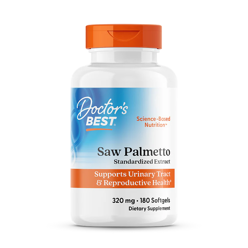Best Saw Palmetto Standardized Extract 320 mg 180 Softgels