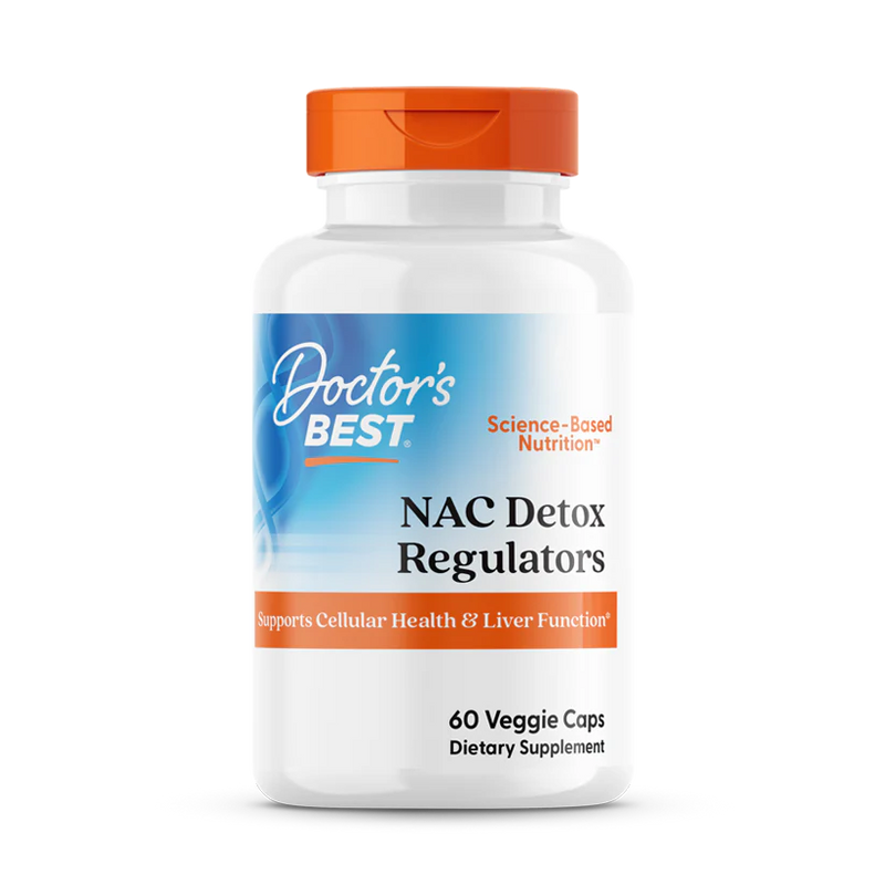 NAC Detox Regulators with Seleno Excell 60 Veggie Caps