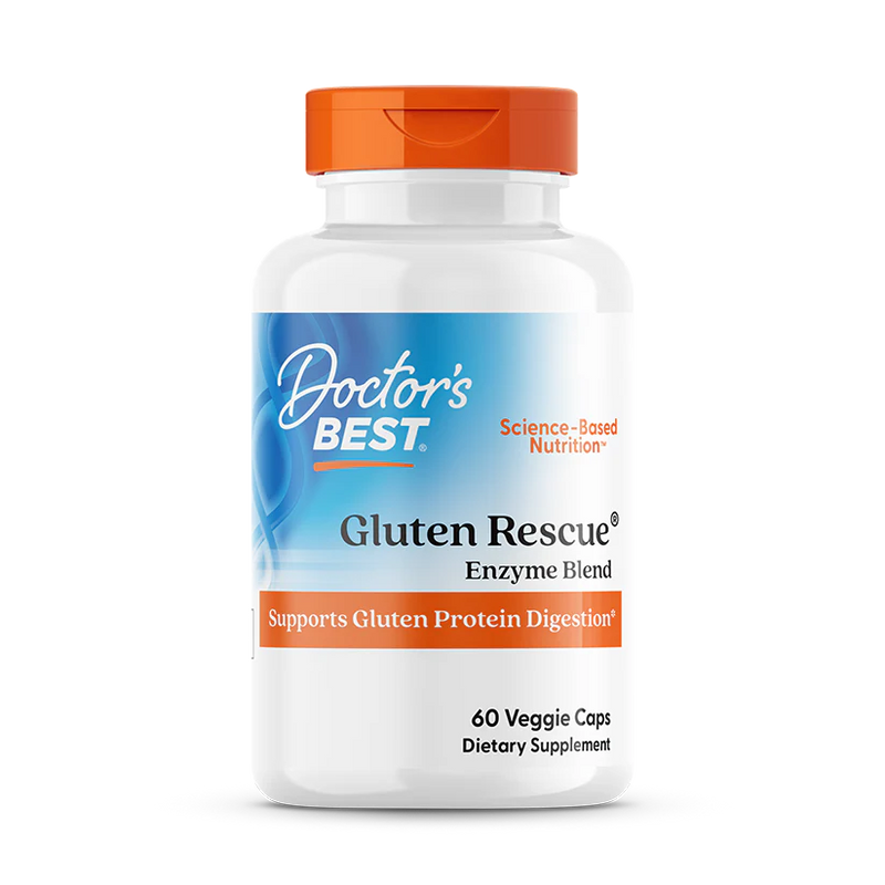 Gluten Rescue with Glutalytic 60 Veggie Caps