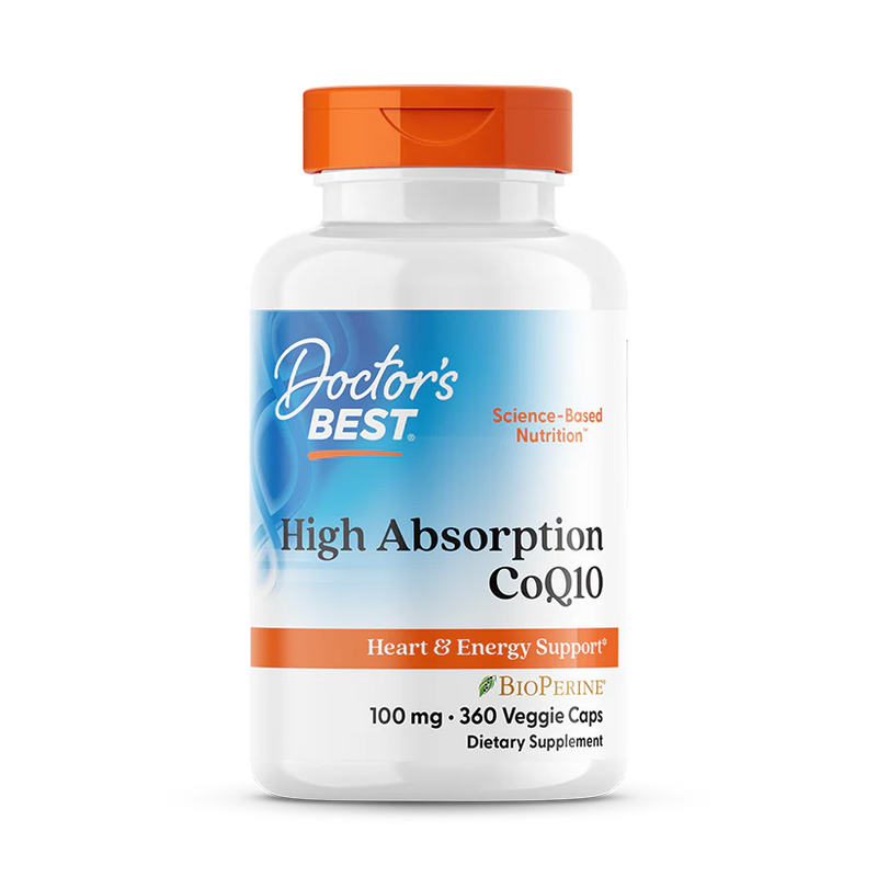 High Absorption CoQ10 100 mg 360 Veggie Caps
