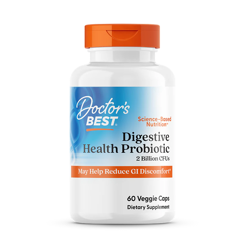 Digestive Health Probiotic 2 Billion with LactoSpore 60 Veggie Caps