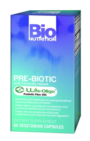 Pre-Biotic with LLife-Oligo Prebiotic Fiber XOS 1,400 mg 60 Vegetarian Capsules