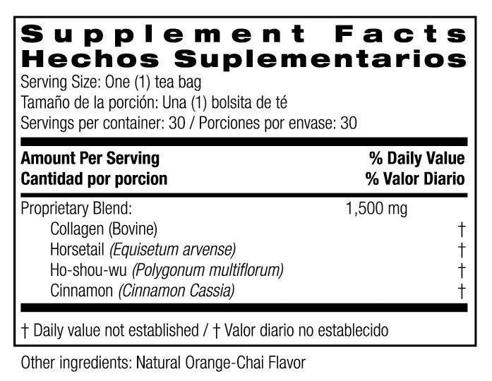 Collagen Beauty Tea 30 Tea Bags