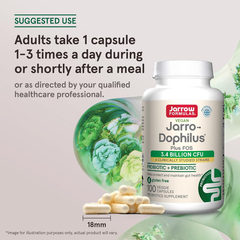 Jarro-Dophilus + FOS 100 Capsules