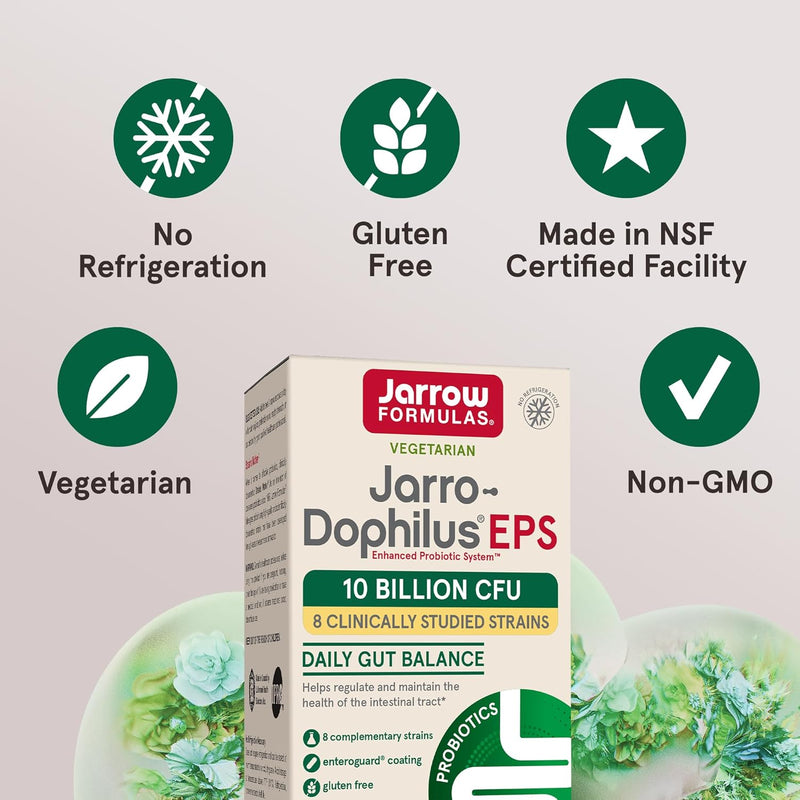 Jarro-Dophilus EPS 10 Billion CFU 120 Veggie Caps