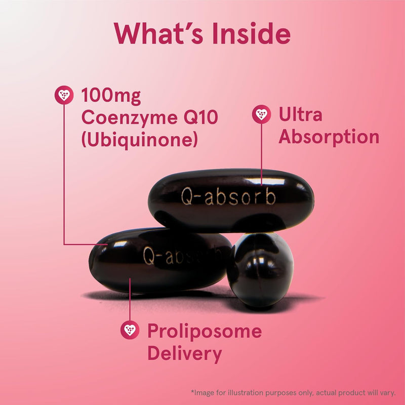 Q-Absorb Co-Q10 100 mg 60 Softgels