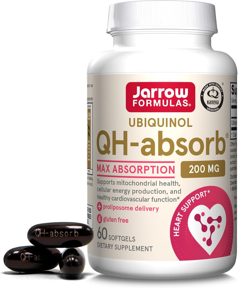 Ubiquinol QH-Absorb 200 mg 60 Softgels