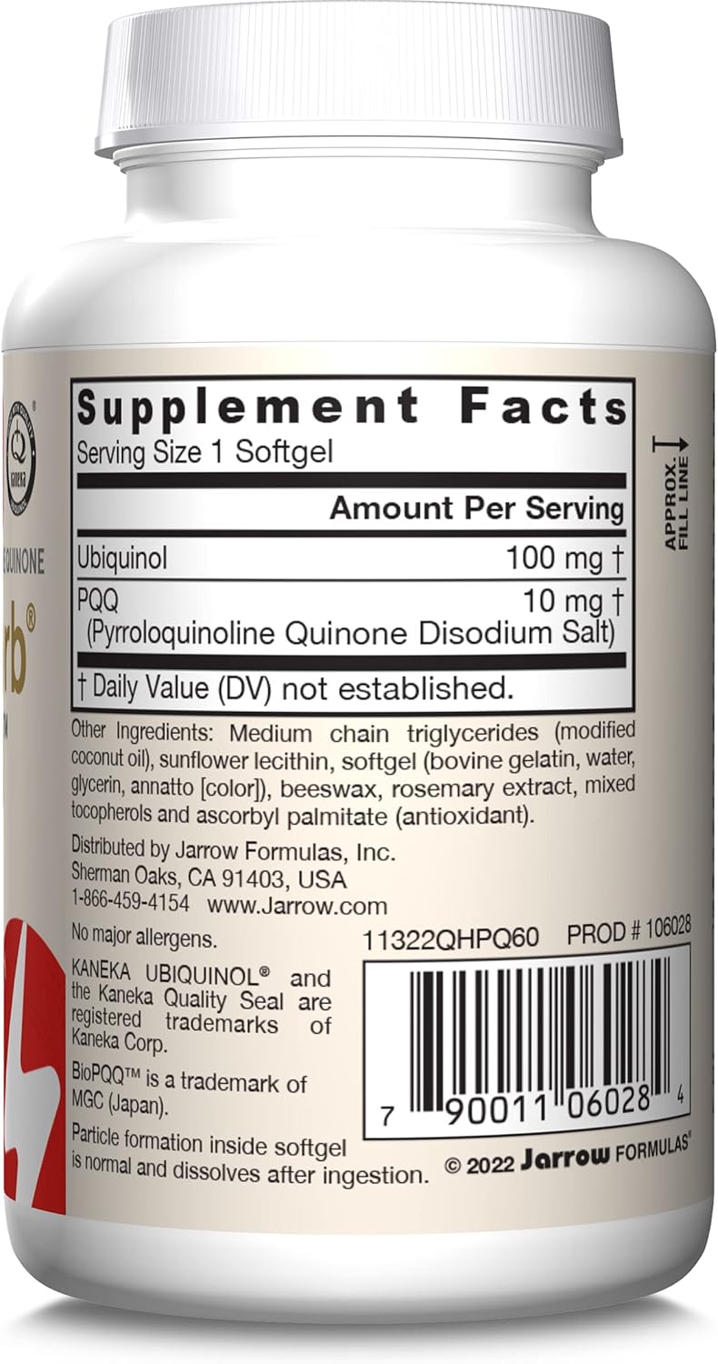 QH-Absorb + PQQ 60 Softgels