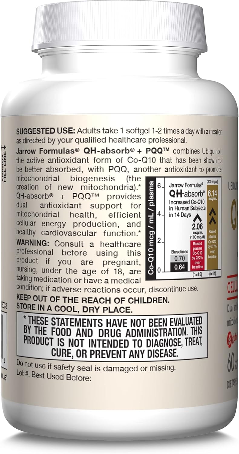 QH-Absorb + PQQ 60 Softgels