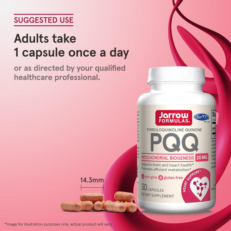 PQQ 20 mg 30 Capsules