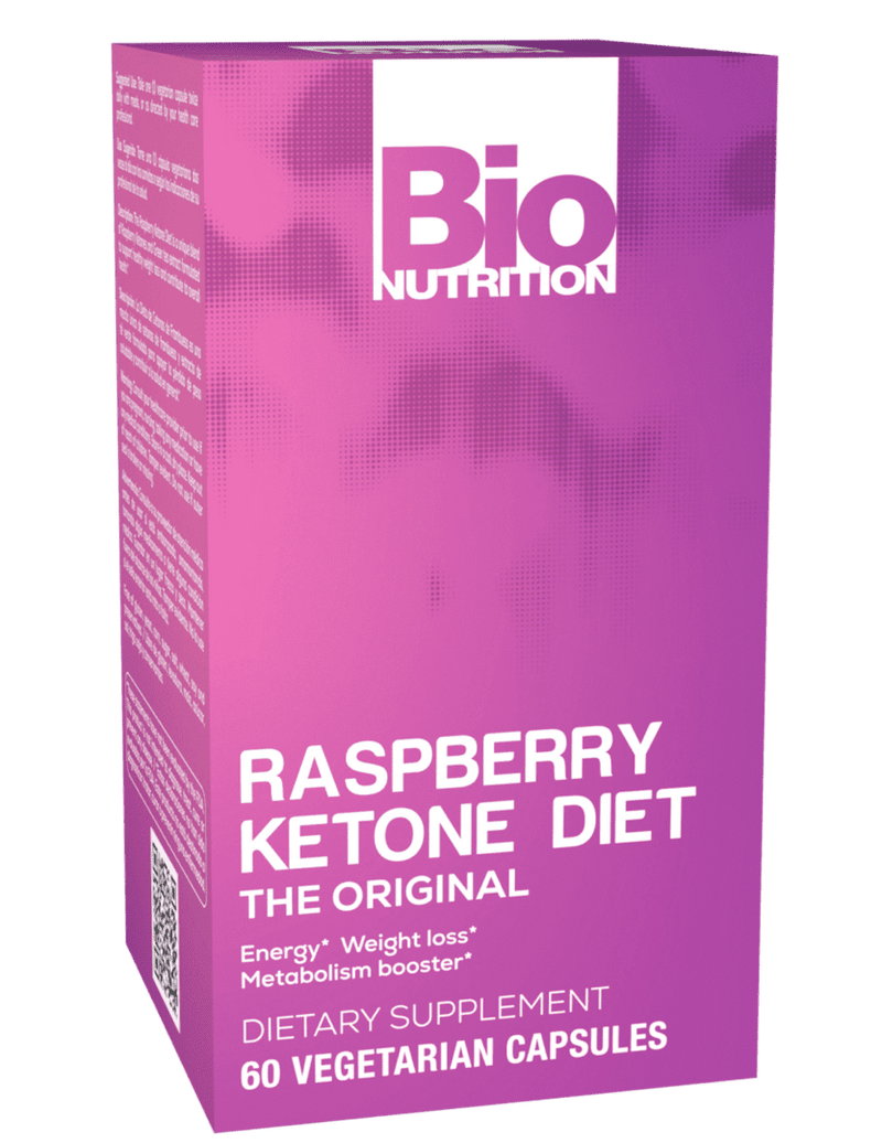 Raspberry Ketone Diet 500 mg 60 Vegetarian Capsules by Bio Nutrition