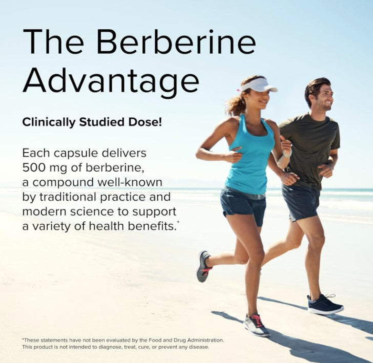 Terry Naturally Berberine 500 mg, 60 Capsules, by Europharma
