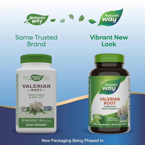 Valerian Root, 1,590 mg, 180 Vegan Capsules (530 mg per Capsule) by Nature&