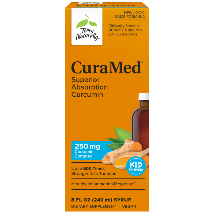 Terry Naturally Curamed Syrup 8 oz (240ml)