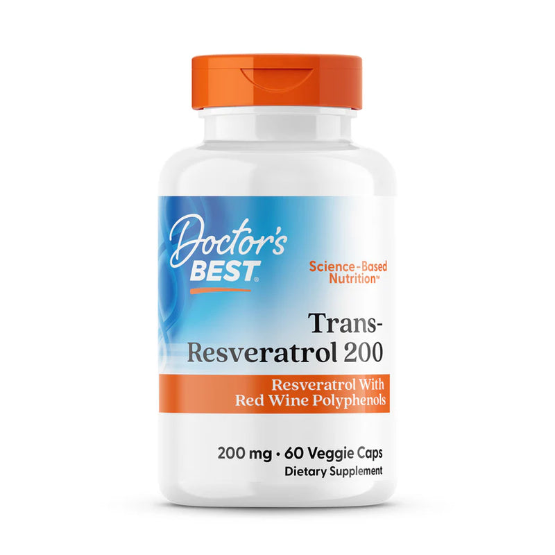 Trans-Resveratrol 200 mg 60 Veggie Caps