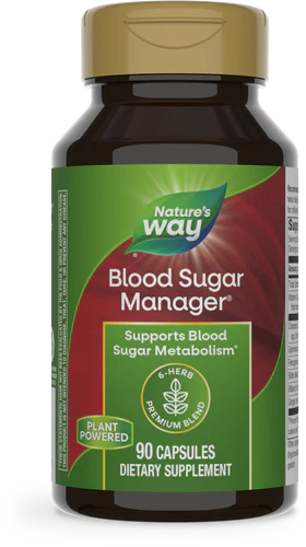 Blood Sugar Metabolism Blend 90 Veg Capsules by Nature&