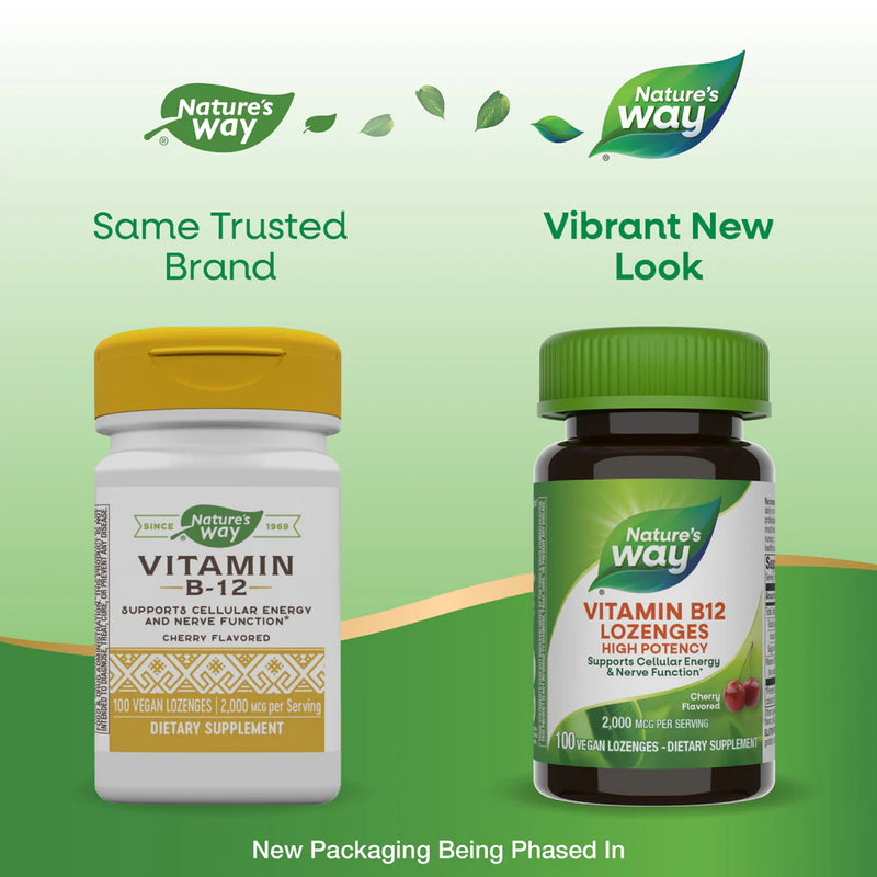 Vitamin B-12 Cherry Flavored 2,000 mcg 100 Lozenges