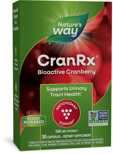 CranRx Bioactive Cranberry 30 Vegetarian Capsules by Nature&