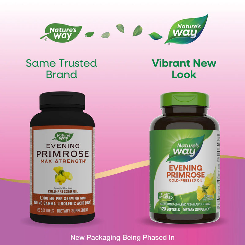 EfaGold Evening Primrose Max Strength 1300 mg 120 Softgels