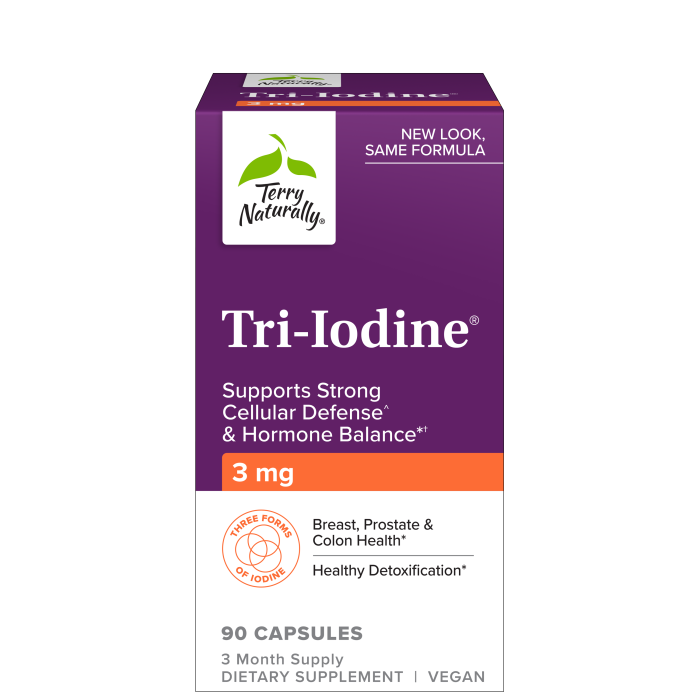 Terry Naturally Tri-Iodine 3 mg 90 Capsules