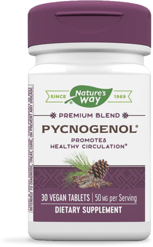 Pycnogenol, 50 mg, 30 Vegan Tablets by Nature&