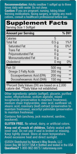 Super Fisol Fish Oil 90 Softgels